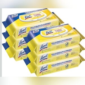 Lysol Disinfecting Wipes 6 Packs